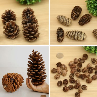 1-18CM Pineapple Christmas Decorative Pendant Creative Decoration Shooting Props Dry Flower Pine Tower Oil Pine Wholesale