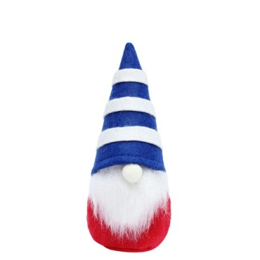 American Independence Day Cute Doll Faceless Old Man with High Hat Rudolph Home Toy Decorations