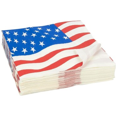 American Independence Day Paper cups plates napkin Party Accessories knives and forks Disposable Tableware sets