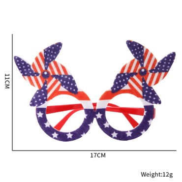 USA Patriotic Design American Flag paper glasses  Independence Day party supplies glasses decoration