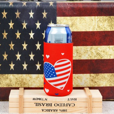 Independence Day Wine Bottle Cover New Design Keep Warm Wine Bottle Sleeve for Festival Decorations