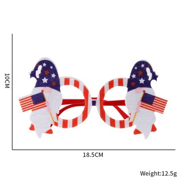 USA Patriotic Design American Flag paper glasses  Independence Day party supplies glasses decoration