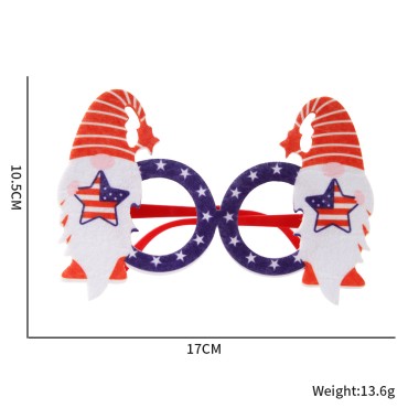 USA Patriotic Design American Flag paper glasses  Independence Day party supplies glasses decoration