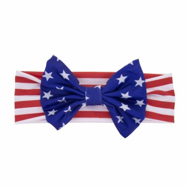 Wholesale new design Independence Day Headband for Adults and Kids National Day Rabbit ears Hair Accessories