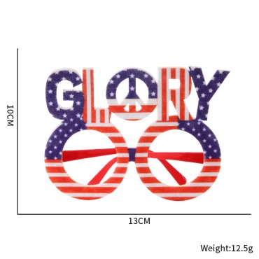 USA Patriotic Design American Flag paper glasses  Independence Day party supplies glasses decoration