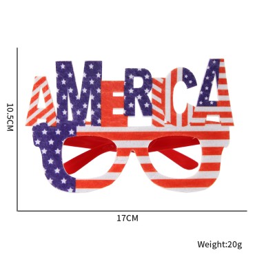 USA Patriotic Design American Flag paper glasses  Independence Day party supplies glasses decoration