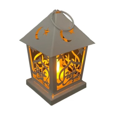 Mini Ramadan Festival Decoration For Home Led Wind Lantern Ornament Eid Al Adha Muslim Party Islamic Kareem Eid Mubarak Decor