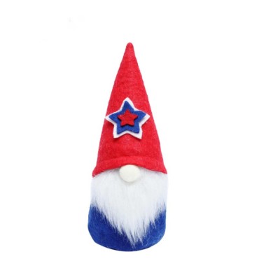 American Independence Day Cute Doll Faceless Old Man with High Hat Rudolph Home Toy Decorations