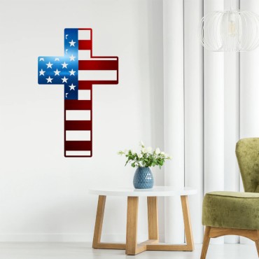 Metal Wall Art Independence Day Decorations New Design Home Iron Art decoration for Indoor