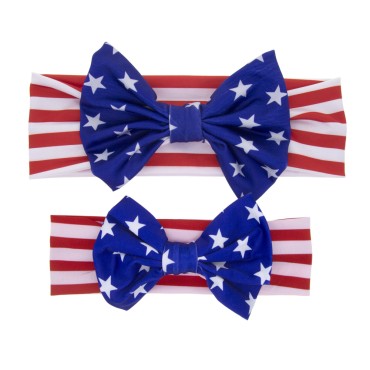 Wholesale new design Independence Day Headband for Adults and Kids National Day Rabbit ears Hair Accessories