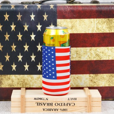 Independence Day Wine Bottle Cover New Design Keep Warm Wine Bottle Sleeve for Festival Decorations