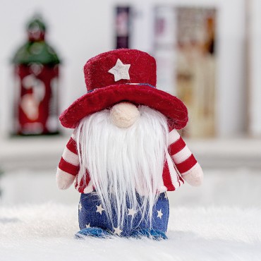 Decoration Wholesale Independence Day Party Supplies No-face Toy Beautiful Cute Old Dwarf Dolls with small hat