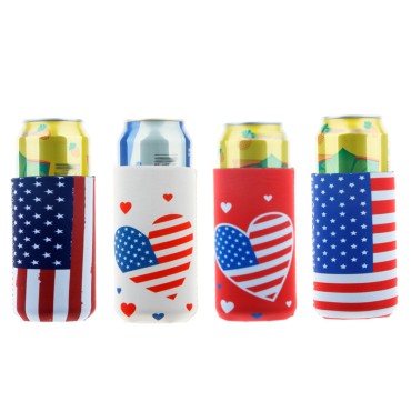 Independence Day Wine Bottle Cover New Design Keep Warm Wine Bottle Sleeve for Festival Decorations