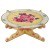 Yellow Flower Single Layer Cake Rack 