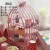 Paper 3-layer pink dot cake rack  + $0.02 