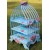 Paper 3-layer blue rose cake rack  + $3.14 