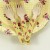 16cm wooden fork yellow rose 