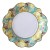 8 sets of 22cm irregular disc yellow flowers  + $0.11 