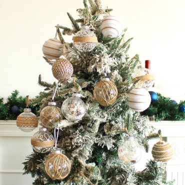 Christmas Ball Set Home Painted Ball Decoration Supplies Christmas Tree Hanging Ball Decoration Wholesale