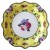 8 sets of 22cm irregular disc with yellow border flowers  + $0.11 