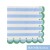 20 tissues 33x33cmx3 layers with green edges, blue stripes, and cut edges  + $0.26 