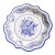 8 sets of 22cm irregular plates, light blue blue blue and white porcelain  + $0.11 