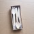 Boxed knives, forks, spoons, each with 8 hot stamping 