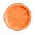 8 7-inch 18cm hot pressed lemon plates in orange color  + $0.09 