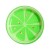 8 9-inch 23cm hot pressed lemon plates in green color  + $0.44 