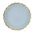 8 7-inch 18cm paper trays in light blue color  + $0.66 