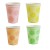 8 270ml paper cups mixed with lemon 