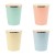 8 double-layer paper cups, 270ml, single color hot stamping, 4-color mixed light color series  + $0.55 