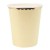 8 270ml double-layer gilded paper cups in light yellow color  + $0.55 