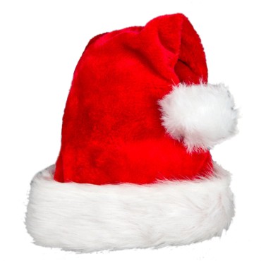 2024 Christmas Hat Thickened Big Ball Hat Santa Claus Haipai Hat Long Plush Christmas Hat