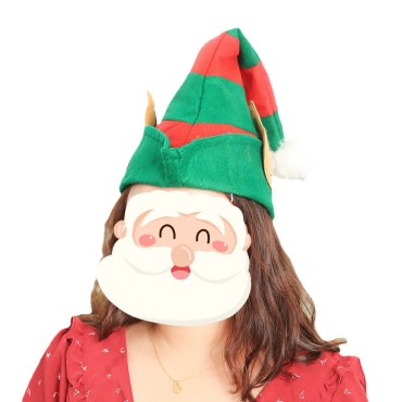 New Christmas decoration props, children's Christmas hats, adult Christmas non-woven hats wholesale