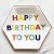 8 8-inch 22cm hexagonal Happy birthds  + $0.66 