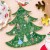 Christmas tree paper tray (8 pieces/pack) 