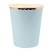 8 270ml double-layer gilded paper cups in light blue color  + $0.55 