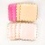 8 sets of 9-inch square plates (mixed with four colors)  + $0.44 