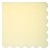 20 sheets of 33cm wavy edge tissues in light yellow color  + $0.70 