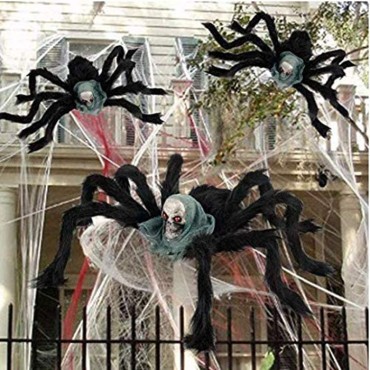 Amazon Cross -border Halloween Decoration Skeleton Spider Prop