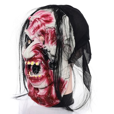 Halloween Ghost Festival Makeup Dance Mask Far Terry Ghost Face Land Head Set the Torrent Zombie Valter Mags wholesale