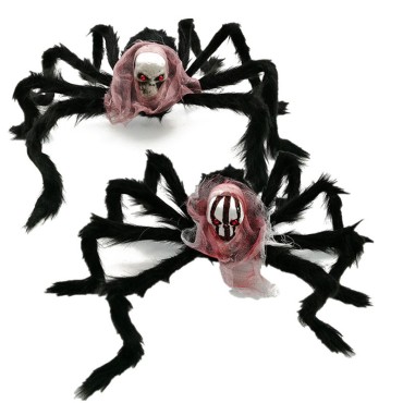 Amazon Cross -border Halloween Decoration Skeleton Spider Prop