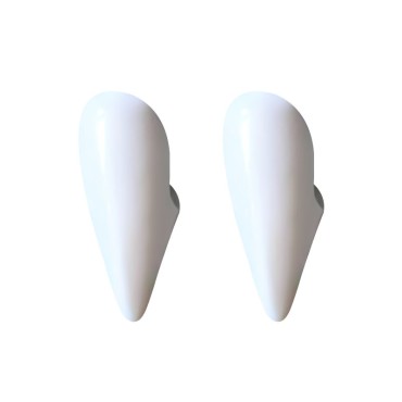 Cross -border source makeup dance party rectification props Halloween vampire zombie fake teeth simulation tooth props wholesale