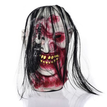 Halloween Ghost Festival Makeup Dance Mask Far Terry Ghost Face Land Head Set the Torrent Zombie Valter Mags wholesale