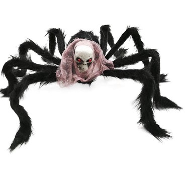 Amazon Cross -border Halloween Decoration Skeleton Spider Prop