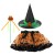 RT098+Orange Pumpkin Magic Bluff+Green Sin Pumpkin Hat 