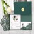 Inner page of dark green outer card+large and small card printing +250 grams of seal  + $0.36 